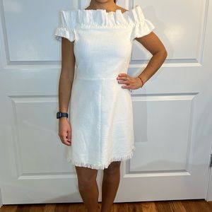 White Off-shoulder Dress
